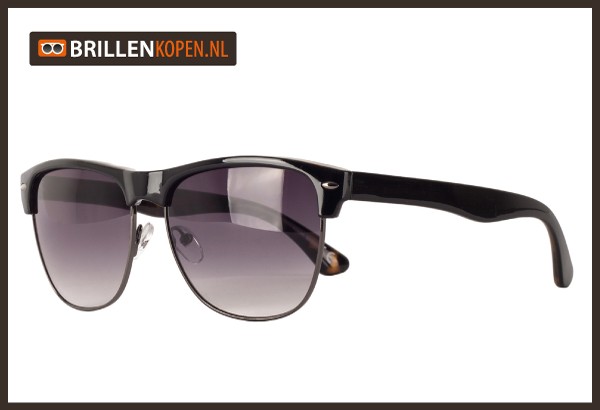 40454-A-(b) Clubmaster Zwart gradiënt
